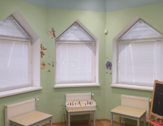 Горизонтальные алюминиевые жалюзи