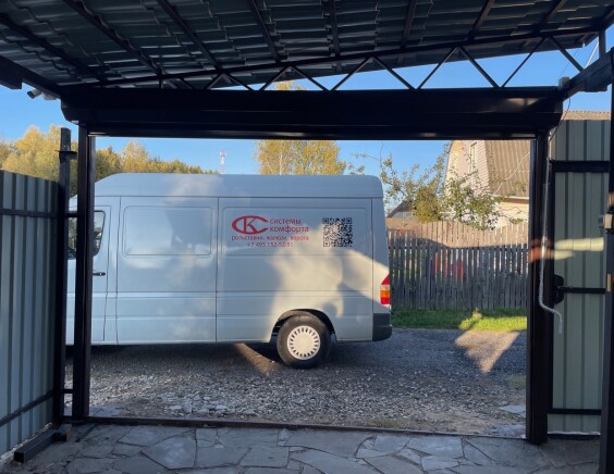 Рулонные ворота для гаража